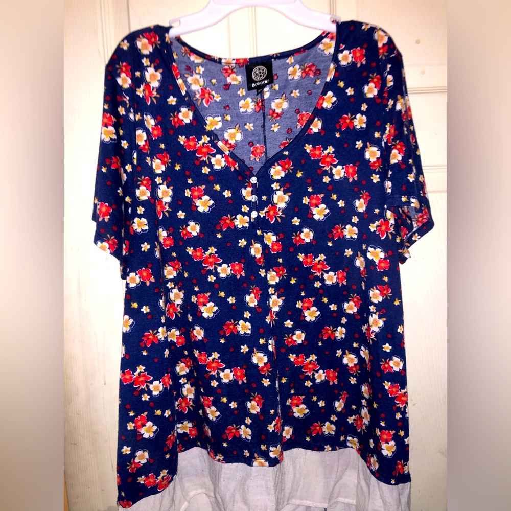 Floral Short Sleeve
